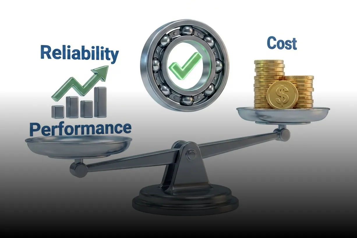 Engineering component balancing reliability and cost